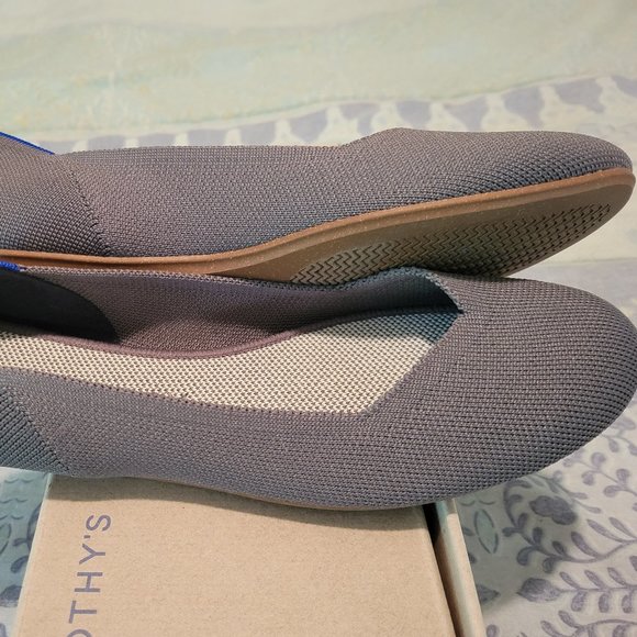 Rothy's Flats in Pebble Grey, Size 8, EUC - Picture 2 of 4
